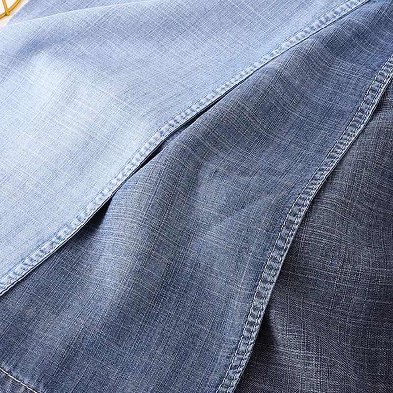 Casual Tencel Woven Denim Fabric for Blouse Wholesale Supplier 7